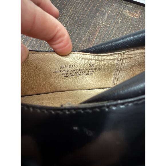 Alegria Black Mules Comfortable Leather Clogs, 38 - Picture 7 of 7